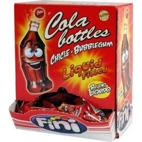 Fini Cola Bottles Liquid Filled Bubblegum 200 Pieces