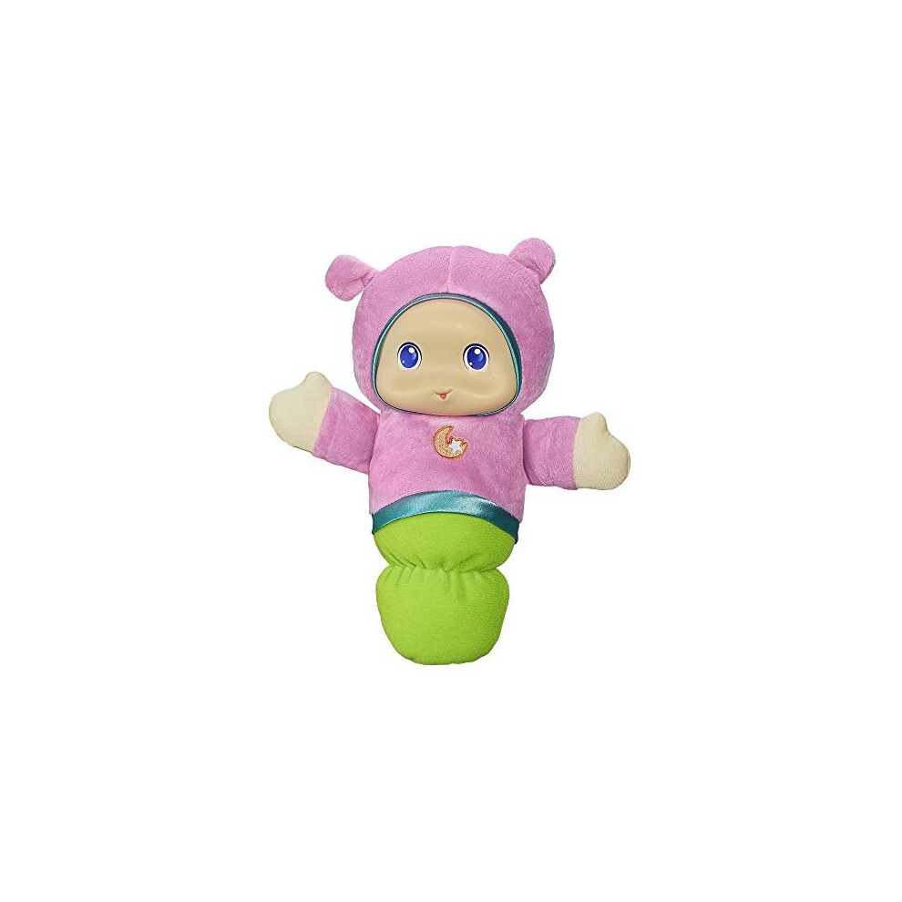 Playskool A1202F03 Glo Worm (Pink) Soft Toy for Babies with Soothing Melodies, Multi-Coloured