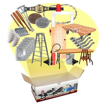 Pack d'accessoires pour figurines de catch, 30 pi  ces