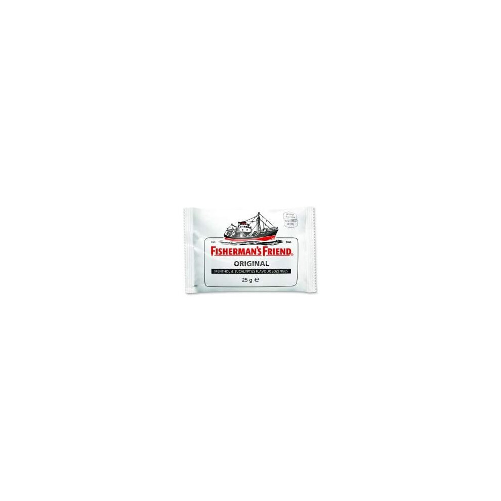 Fisherman's Friend Original Menthol&Eucalyptuslozenges 25G(Pack Of 24)
