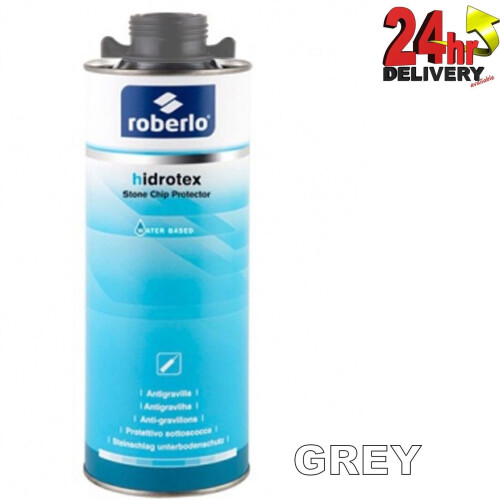 Roberlo Air Drying Water Based Stone Chip Protector 1KG Grey Solvent Free