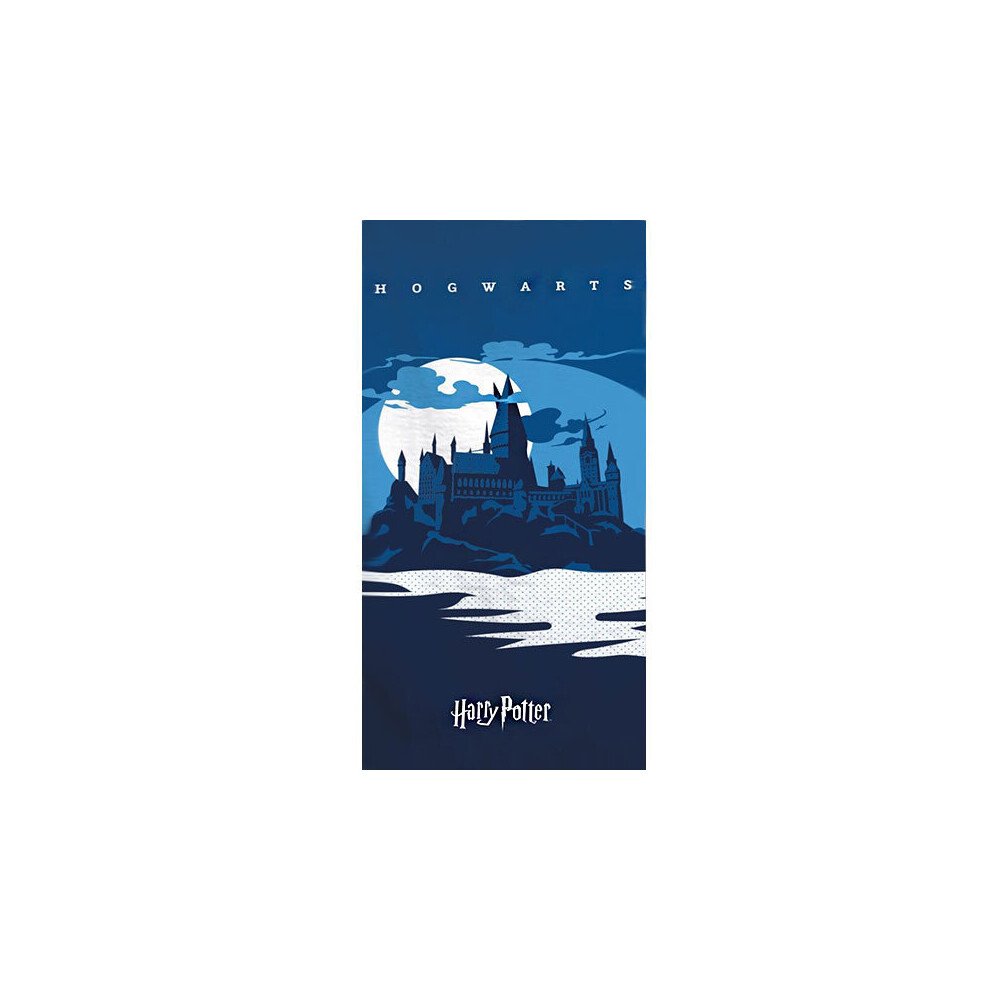 Harry Potter Bath Beach Towel 140 X 70 Cm Fast Dry. Hogwarts Multicoloured