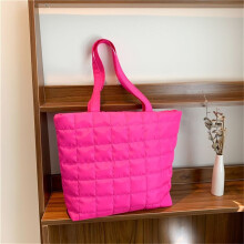Personalised Dragon Fruit Colour Underarm Bag - Large-Capacity Lightweight Tote with Accessory (Rose Red, Black, Green)