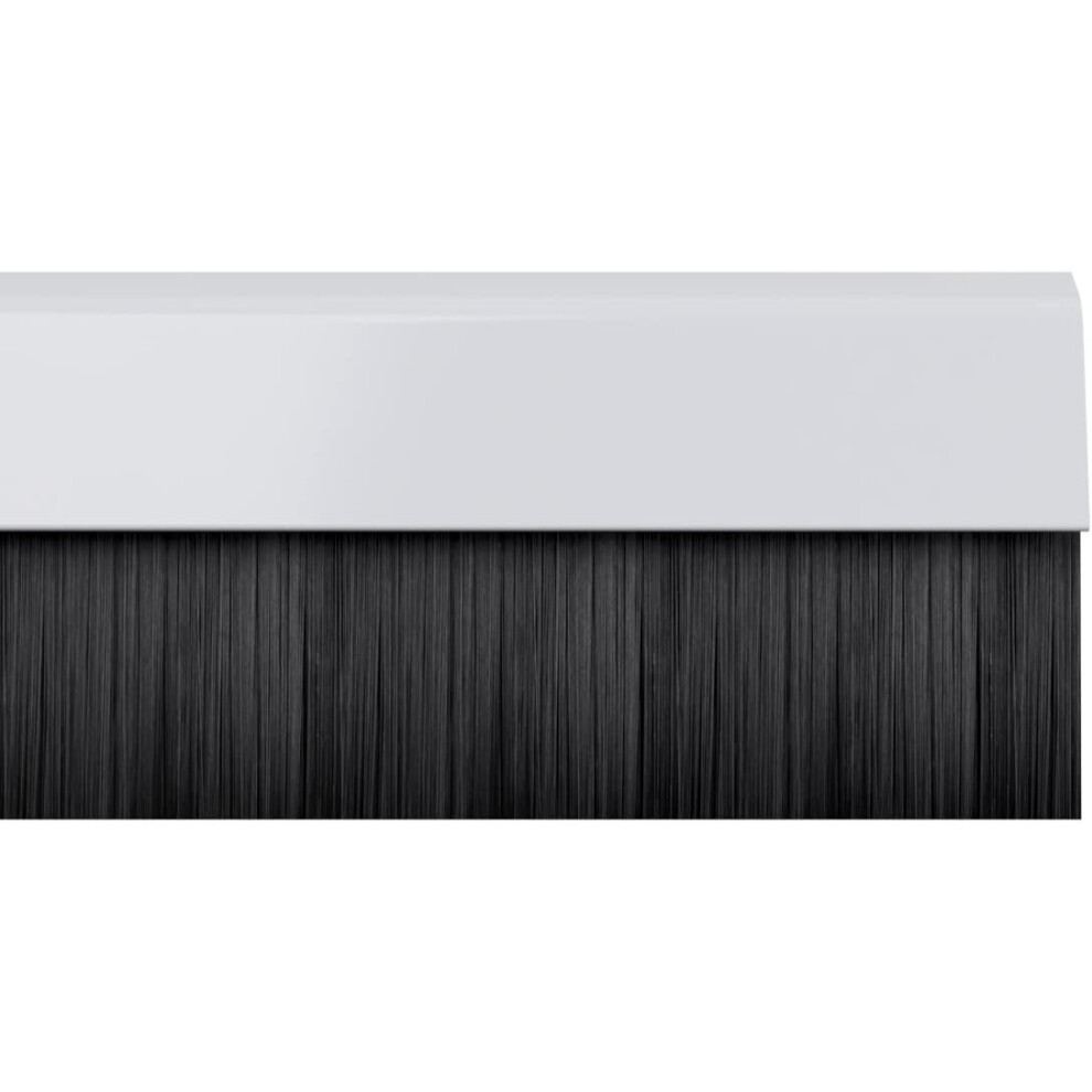 (3) Stormguard White Door Brush Draught Excluder 838Mm 711639502505