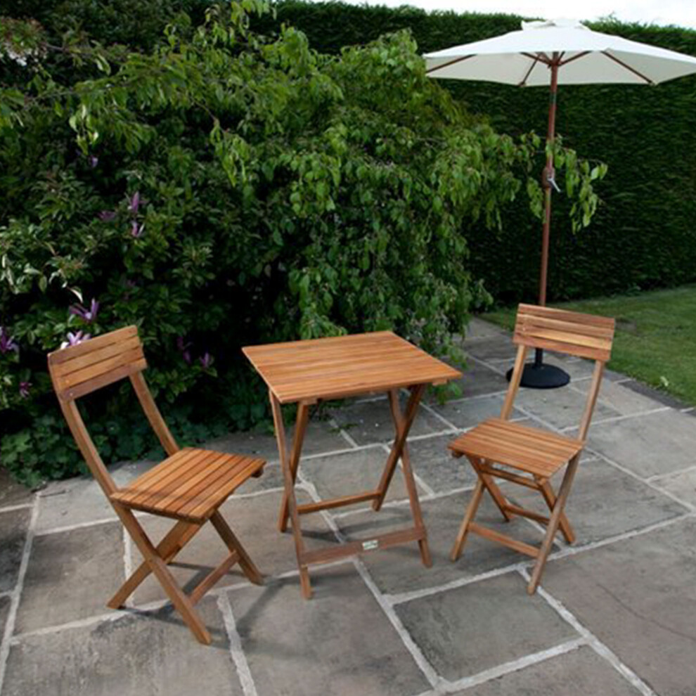 BillyOh Windsor 0.6m Square Bistro Set For 2