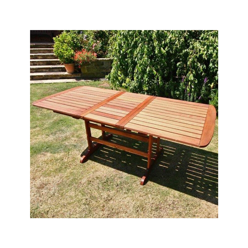 BillyOh Windsor 1.5m Extending 2m Butterfly Wooden Garden Table