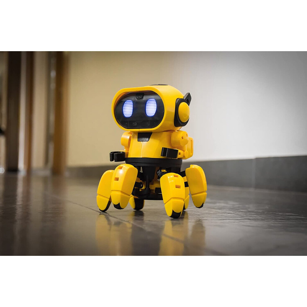 CONSTRUCT & CREATE Tobbie the Self-Guiding AI Robot -