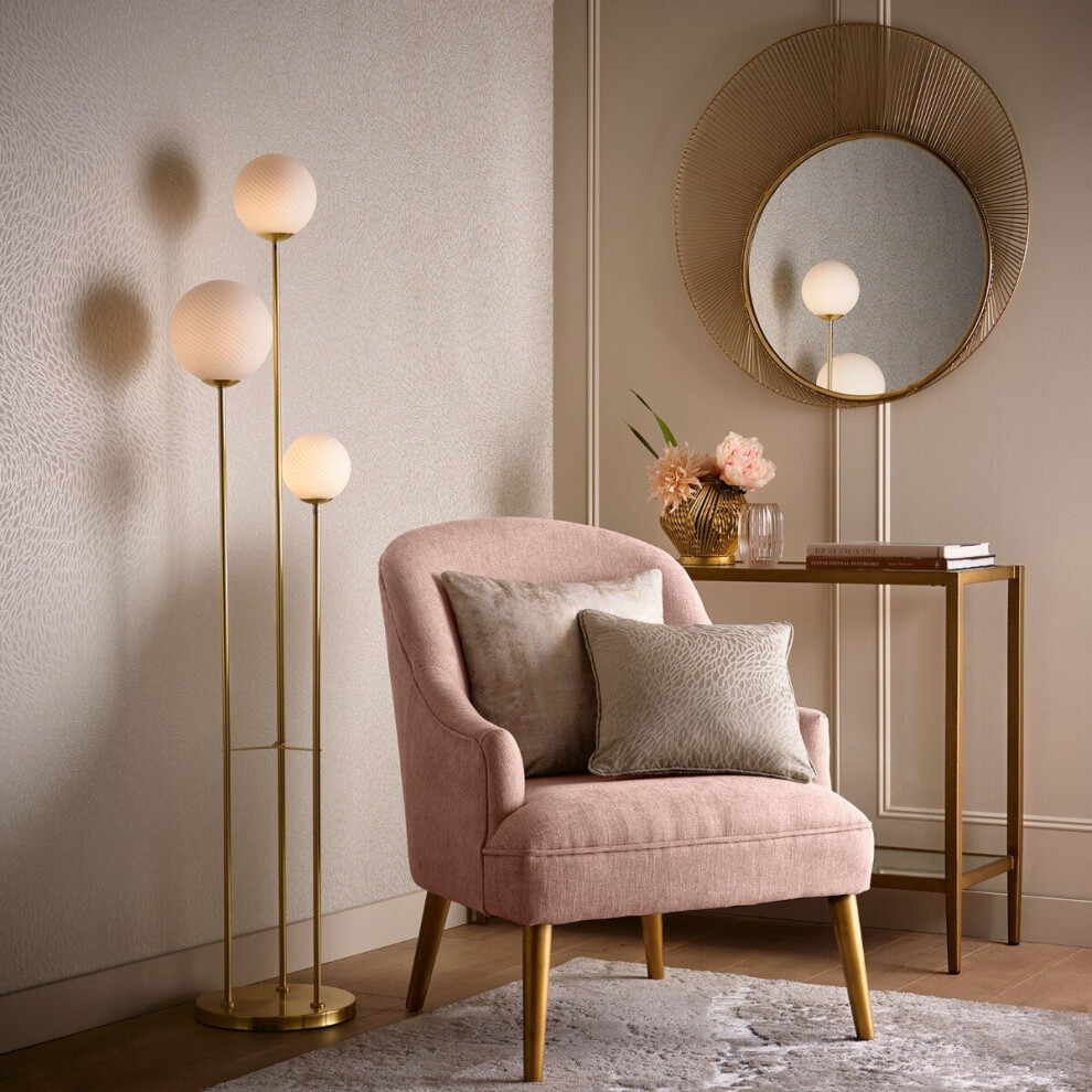 Lusso Corallino Wallpaper Ivory Clarke And Clarke W0166/01 5060040045411