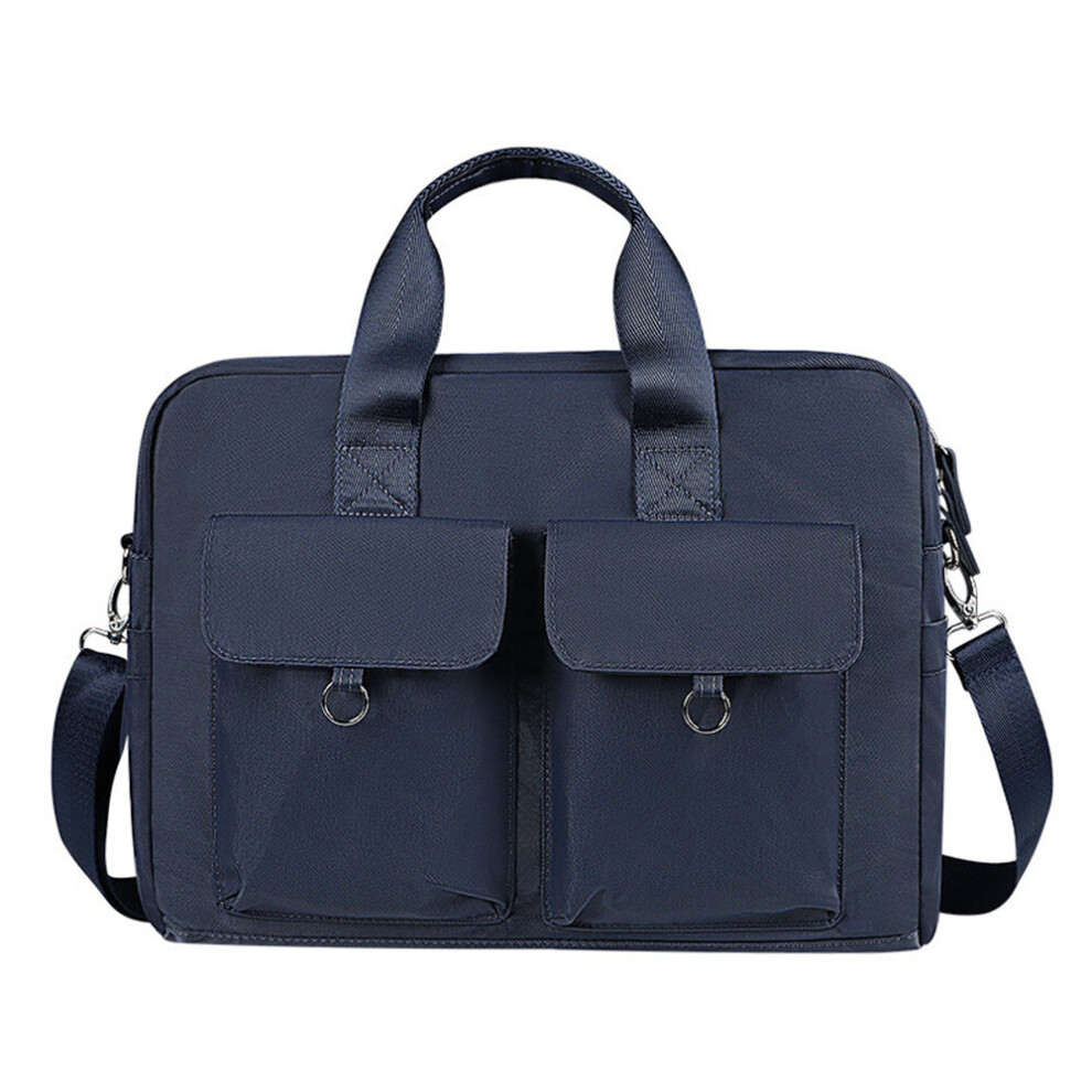 Solid Laptop Bag Waterproof Notebook Bag Sleeve Computer Shoulder Handbag Briefcase Bag 13.3Inch 14.1-15.4Inch 15.6 Inch Multicoloured 885663906391