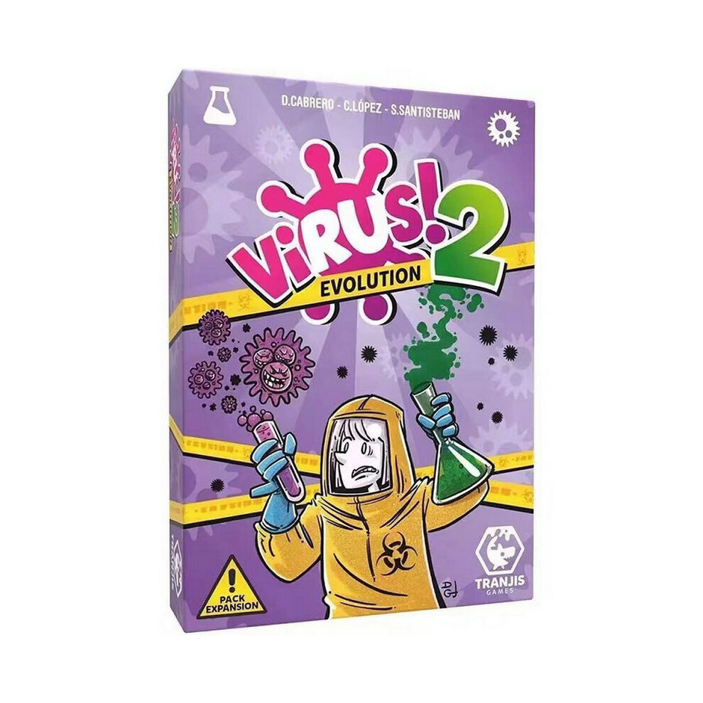 (Virus2) Virus Card Game The Contagiously Fun Card Game Green Board Game gameplay