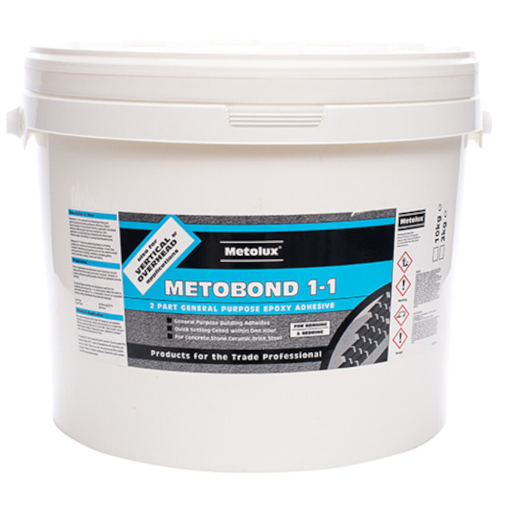 Metobond 1-1 General Purpose Epoxy Building Adhesive - 10KG