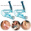 (White) 6×Disposable Ear Piercing Gun Kit with Ear Stud Black 1
