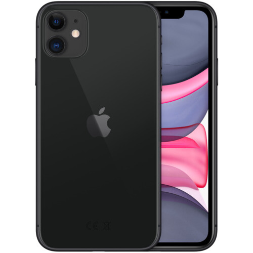 Refurbished Apple iPhone 11 64GB SIM Free Mobile Phone - Black
