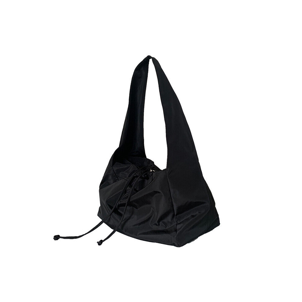 Women Bag Nylon Bucket Solid Zipper SOFT Shoulder Bag Purses and Handbags Tote Bag-image-OPC-PBTZYRV-NEW