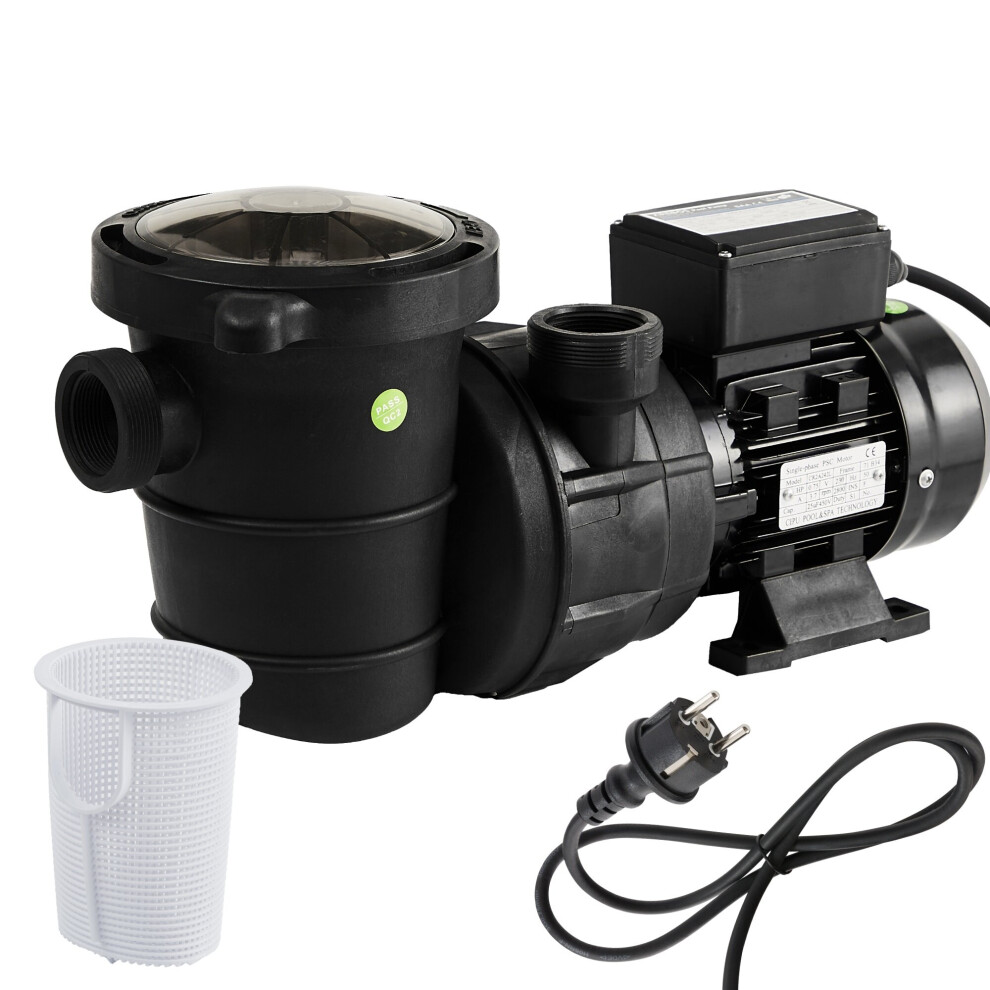 AREBOS swimming pool pump 600 W | filter pump | circulation pump | pool pump | low-noise | up to 15,900 l/h