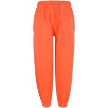(13 Years, Neon Orange) Kids Boys Girls Joggers Sweatpants Fleece Trousers