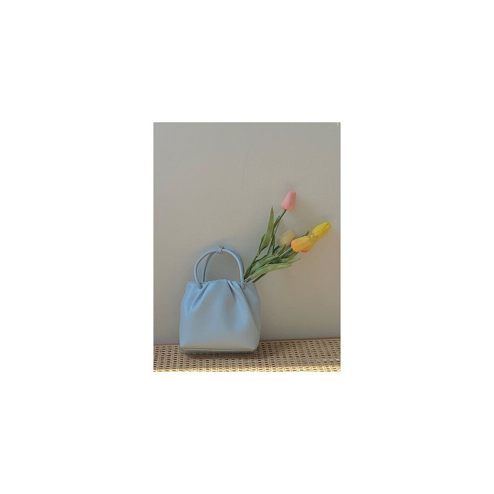 Retro Folded Women Small Bucket Shoulder Bag Summer Ladies Portable Messenger Bags Female Purse Handbags-image-OPC-PBV256P-NEW