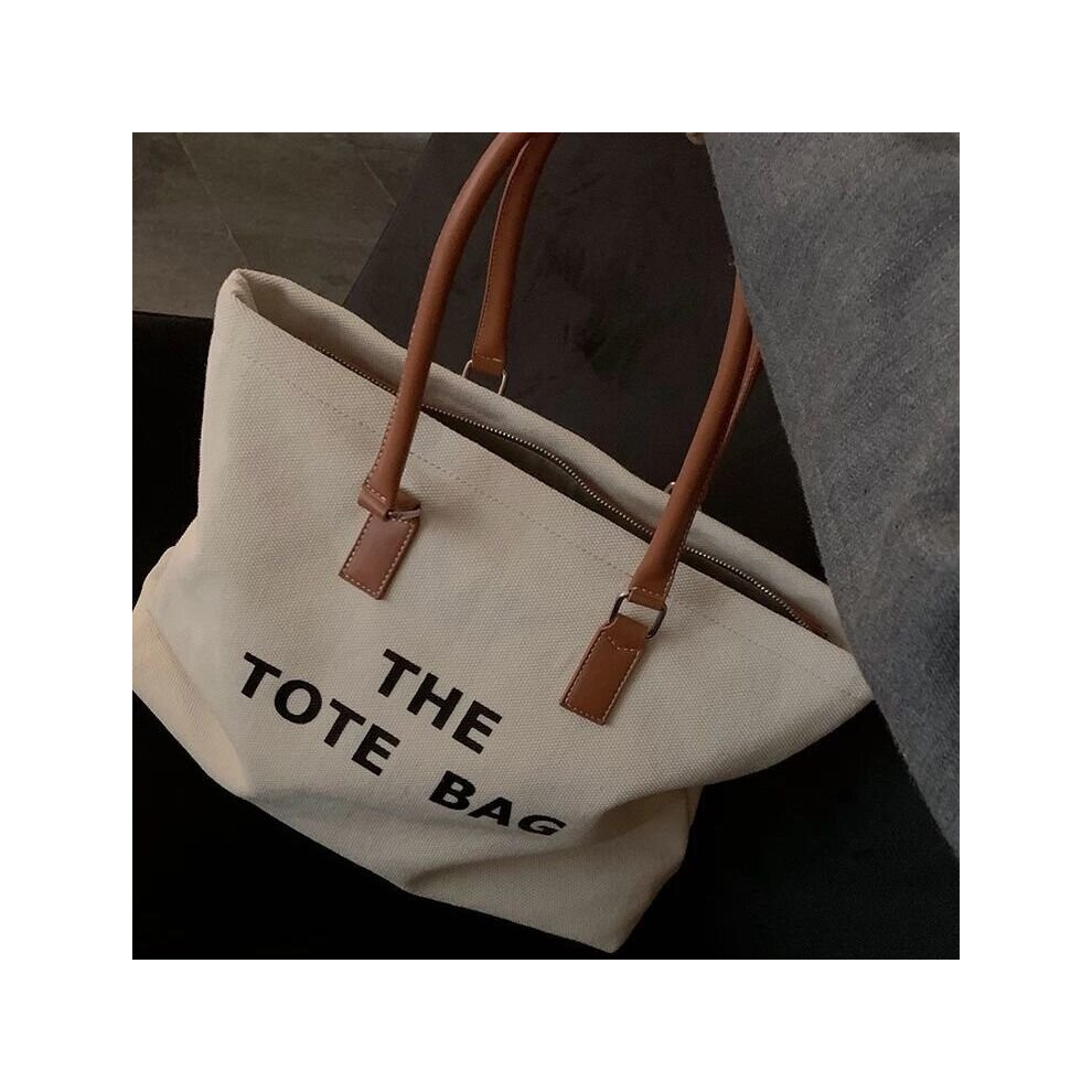 Brands Canvas Tote Women Handbag Casual Letter Shopper Bags for Women Shoulder Crossbody Bag Women's Bag Ins-image-OPC-PBV29RR-NEW