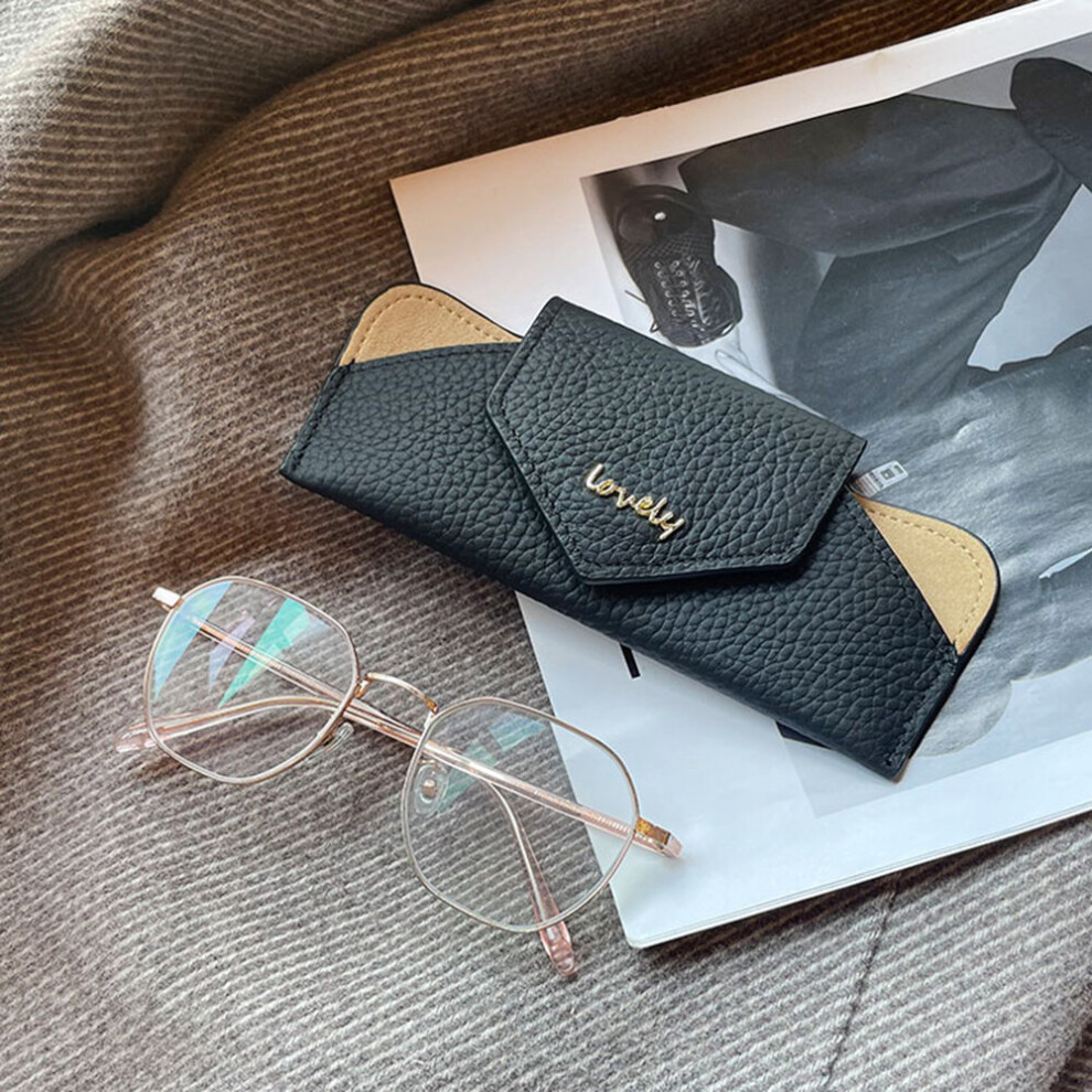 Women Glasses Bag Portable Leather Female Sunglasses Case Box Travel Reading Eyeglasses Storage Cover Bag
