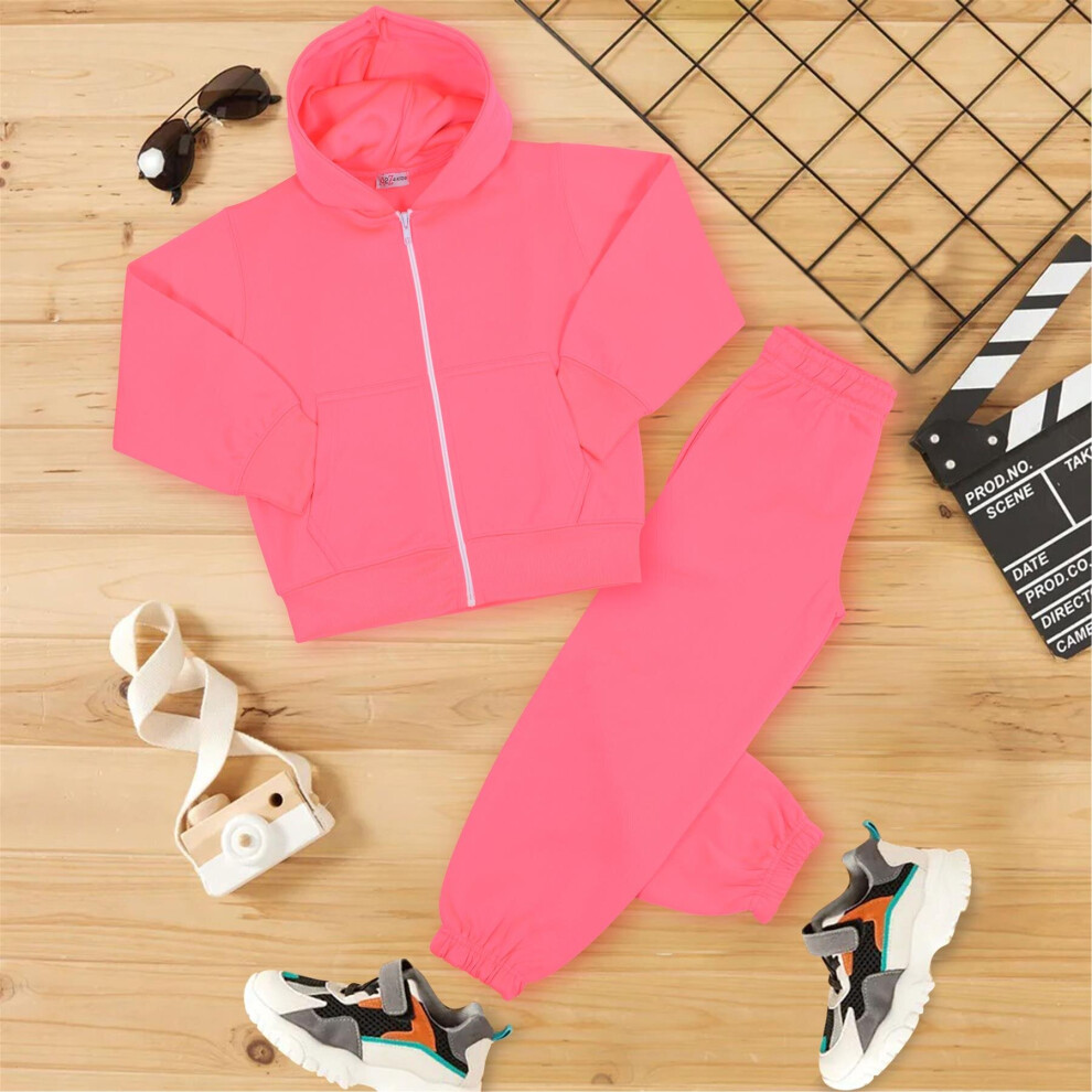 Pink jogger suit online