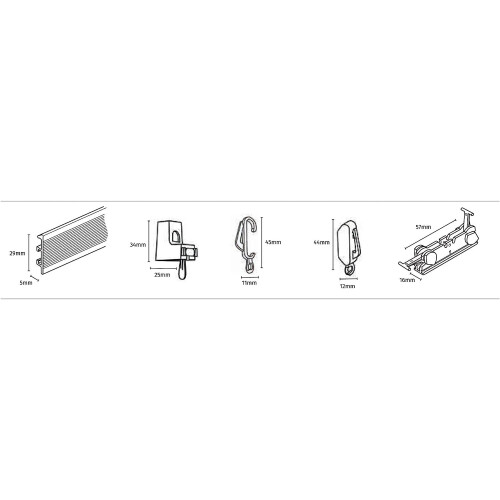 Curtain Track ConnectorPVC Track Connector