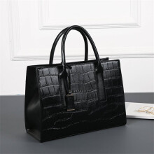 Handbag Women Handbags Crocodile Pattern Big Bag