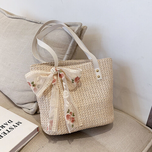 Woven Crossbody Bag For Women Round Straw Crossbody Bag Designer