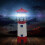 LED Solar Lighthouse Sensor Beacon Rotating Lamp Statue Garden Outdoor 8