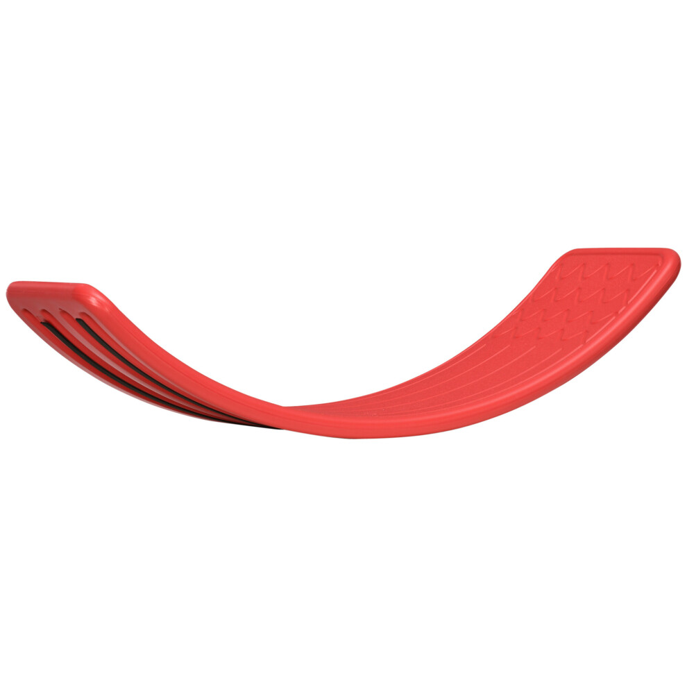 Zonekiz Balance Board, Kids Wobble Board, Montessori Toy For 3-6 Years, Red