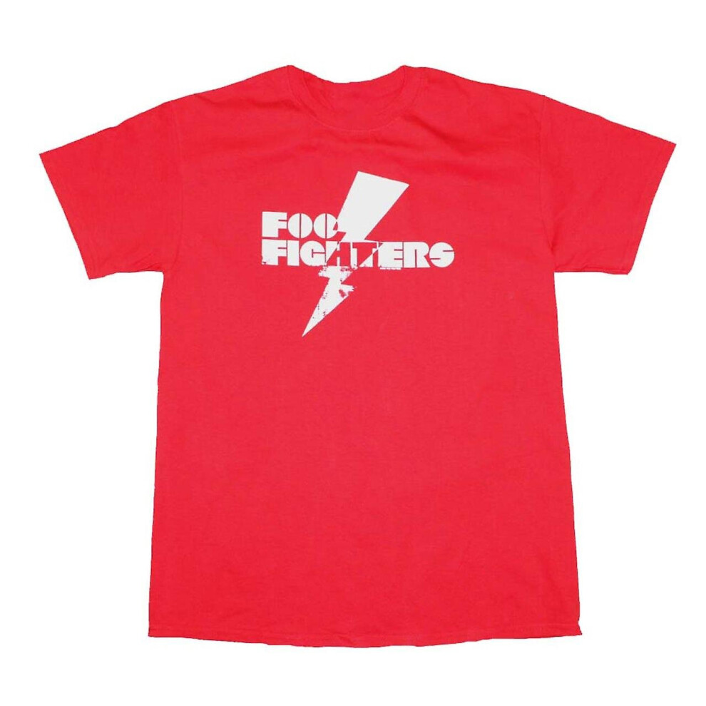 (M) Foo Fighters T Shirt Foo Fighters Red T-Shirt