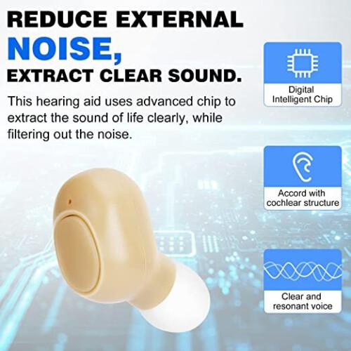 Mini Hearing Amplifiers for Adults with Noise Cancelling 2