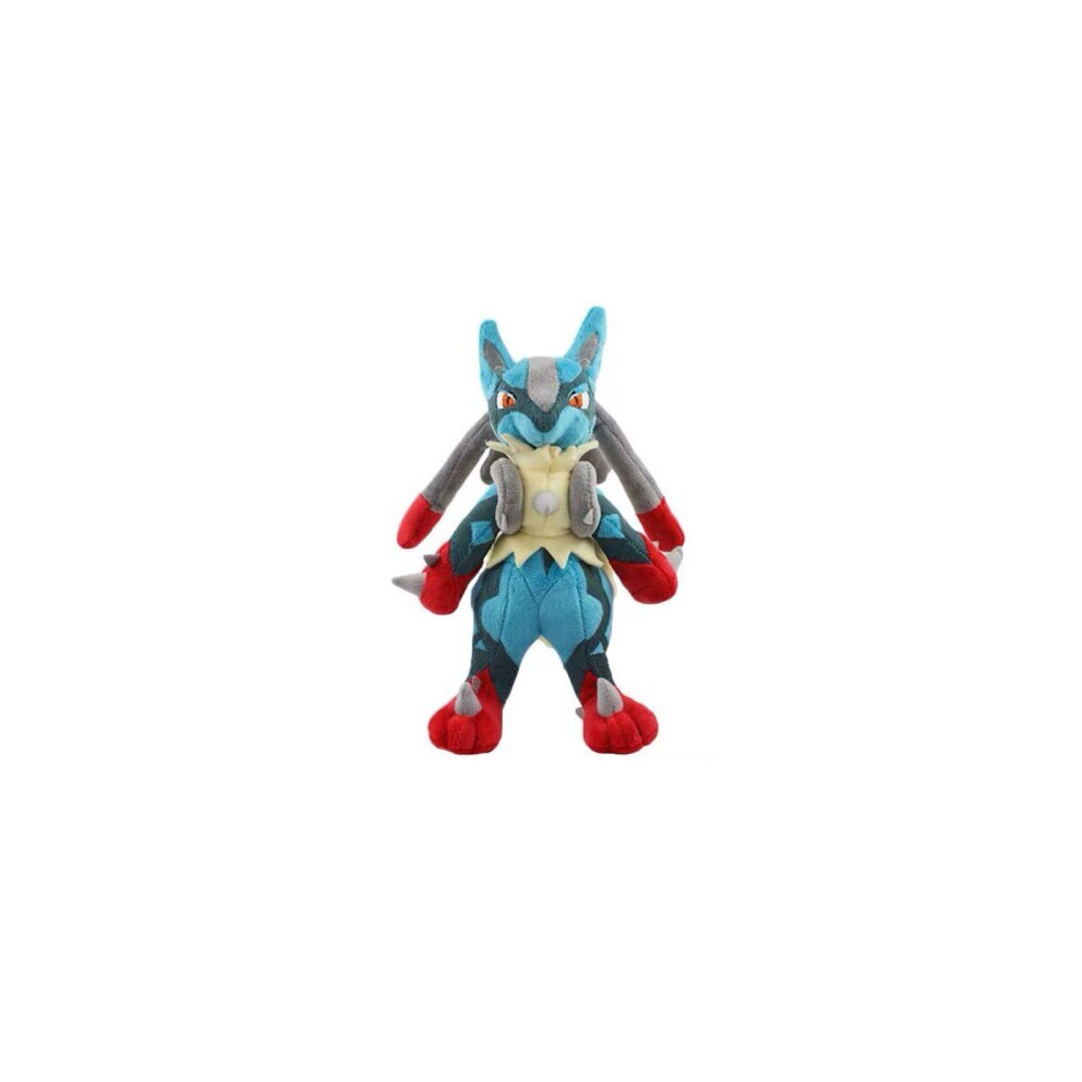 (Million ) 30CM Lucario Plush Toy Stuffed Soft Doll