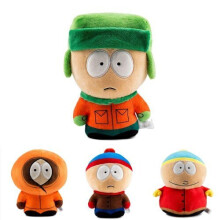 (4PCS) Kidrobot South Park Phunny Kyle Plush Figure NEW Toys Plushies Gift 18cm/7"