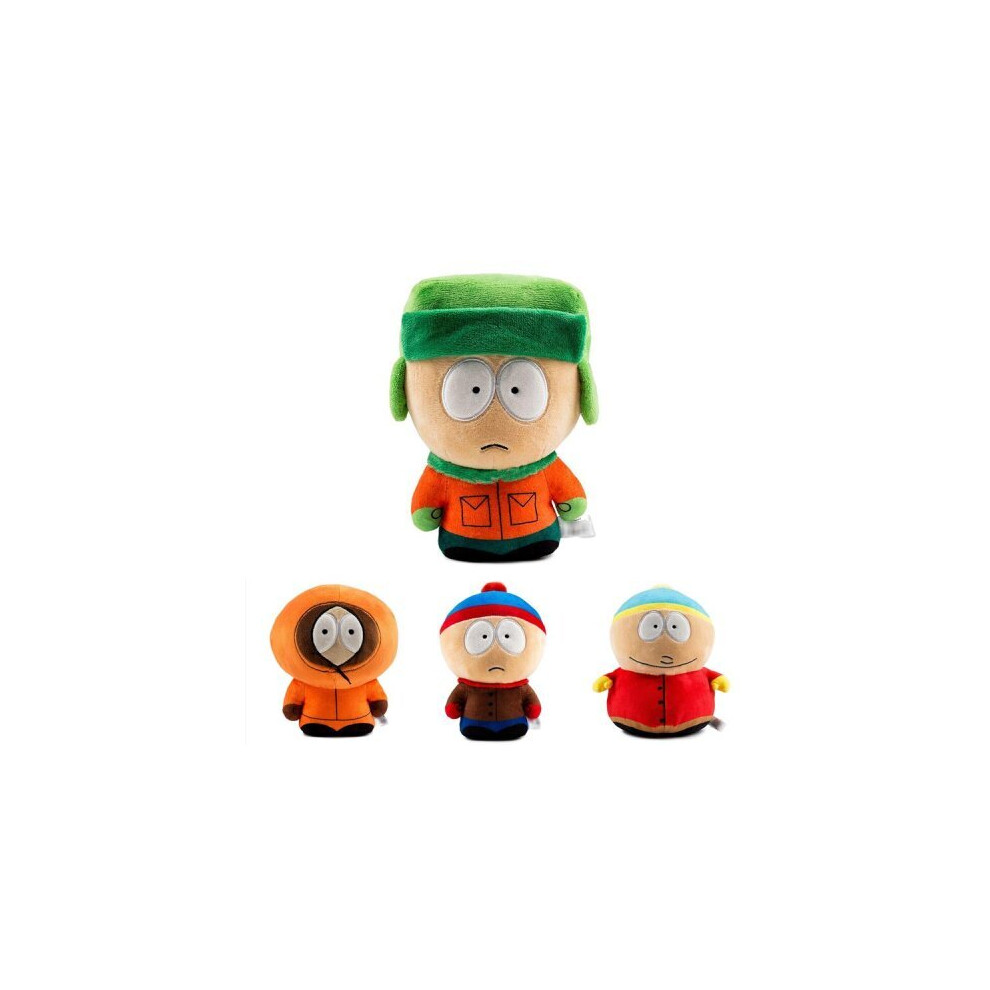 (4PCS) Kidrobot South Park Phunny Kyle Plush Figure NEW Toys Plushies Gift 18cm/7"