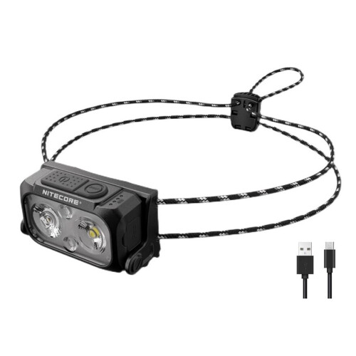 Nitecore NU21 ( Black ) USB Charge 360 Lumens LED Headlight Headlamp