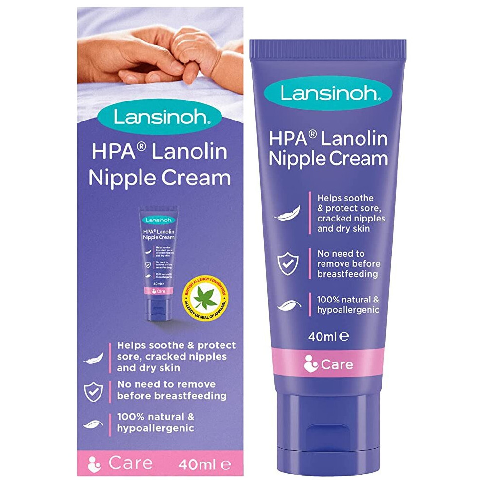 Lansinoh Hpa Lanolin Nipple Moisturising 40Ml Cream Feel Good Bedding