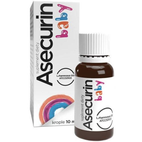 Asecurin baby, probiotic, drops, 10 ml