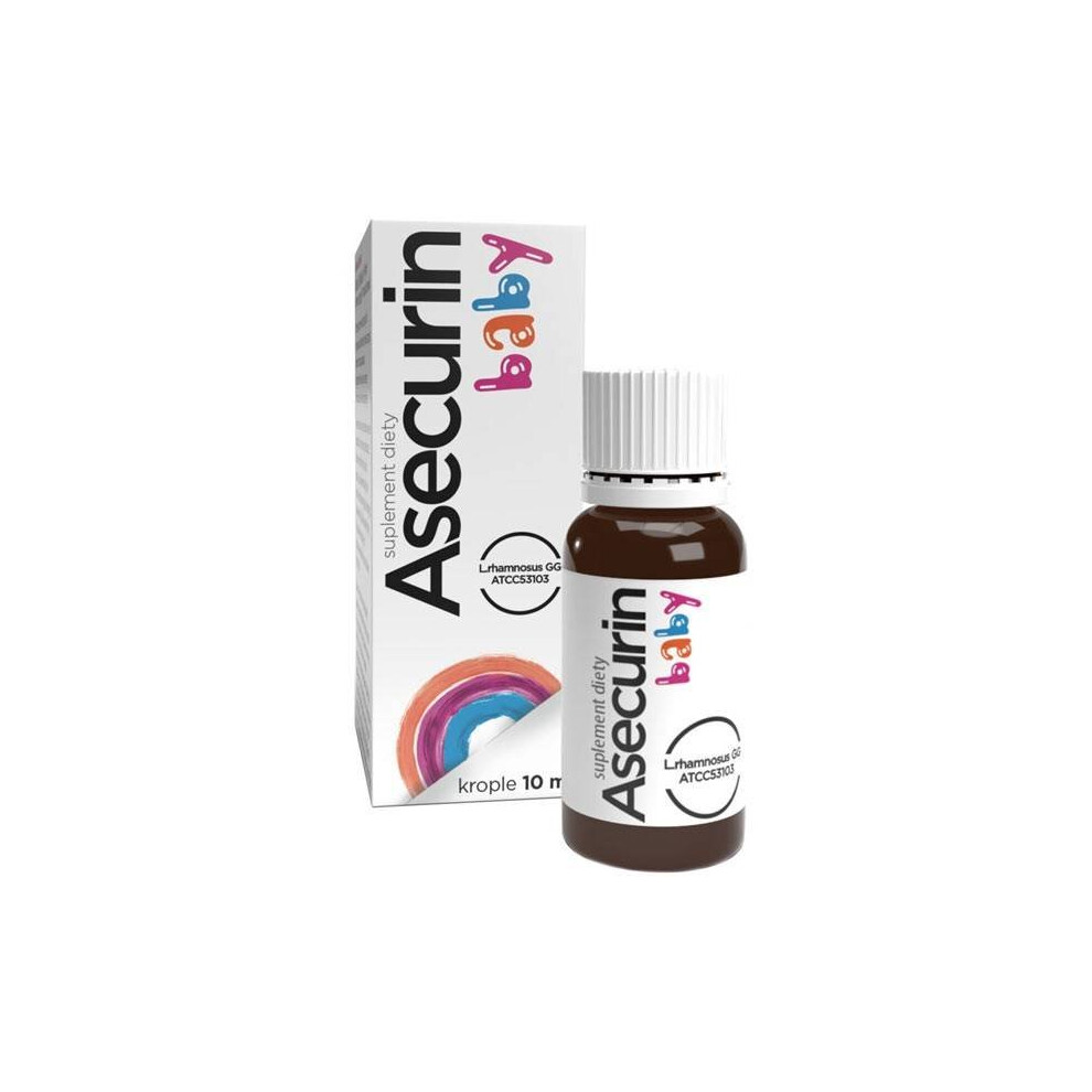 Asecurin baby, probiotic, drops, 10 ml