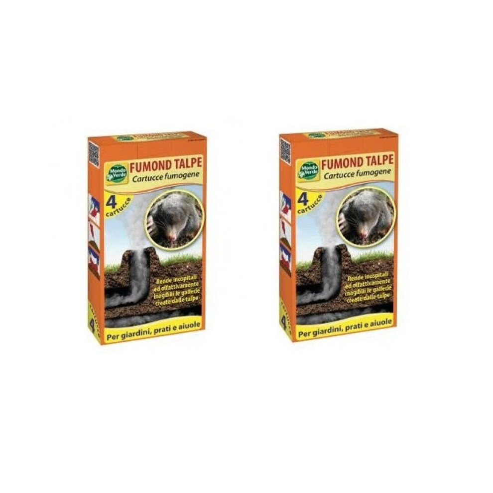 Fumond Talpe 2 Pack - Smoke Bomb Professional Blind Mole Repellent