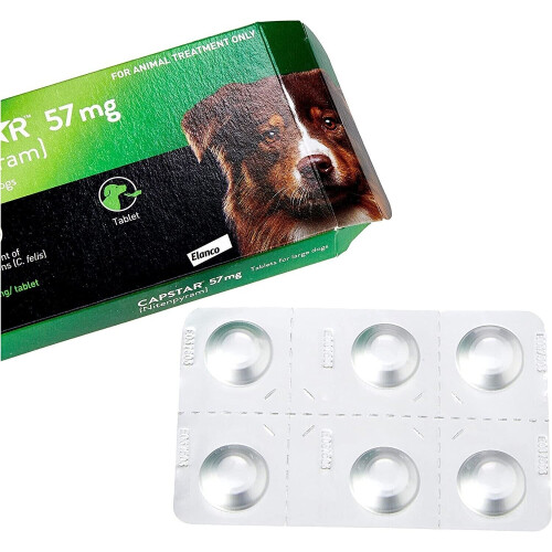 Capstar Capstar Flea Treatment Tablet for Medium and Large Dogs 6 Pack 2