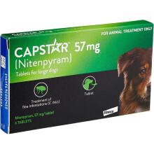 Capstar Flea Treatment Tablet for Medium and Large Dogs 6 Pack