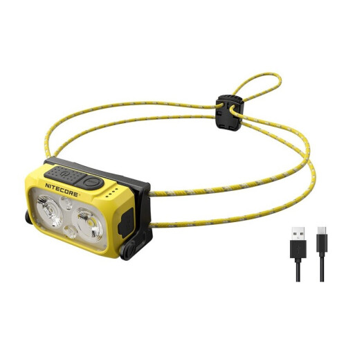 Nitecore NU21 ( Yellow ) USB Charge 360 Lumens LED Headlight Headlamp