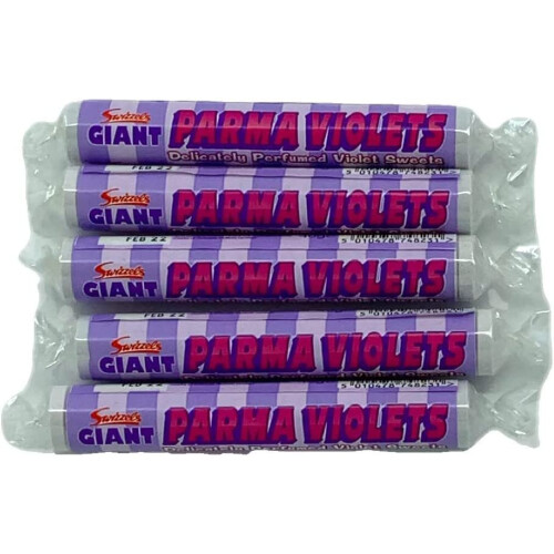 Swizzels Giant Parma Violets Rolls 40g ( 10 Rolls) 2