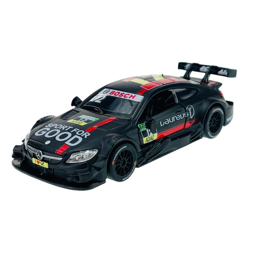 MSZ Mercedes-AMG C63 C 63 DTM Black 1:43 Die Cast Metal New in Box