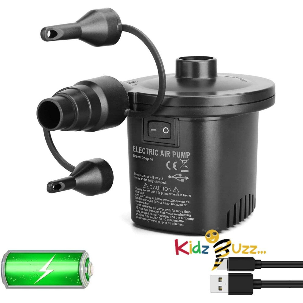 Rechargeable Electric Air Pump, Inflatable Products Pump