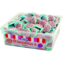 Vidal Jelly Filled Brains Tub 780g ( pack of 1)