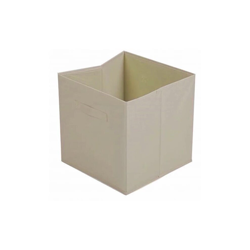Fabric Storage Cube 31X 31 X31 Cm Linen