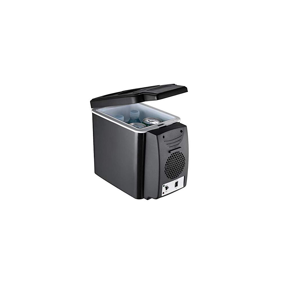 Auto Hot Cold Portable Electric Cool Box Car Mini Refrigerator Lightweight Insulated Cooler Box Container Camping Coolbox 6L 12V 7354981879685