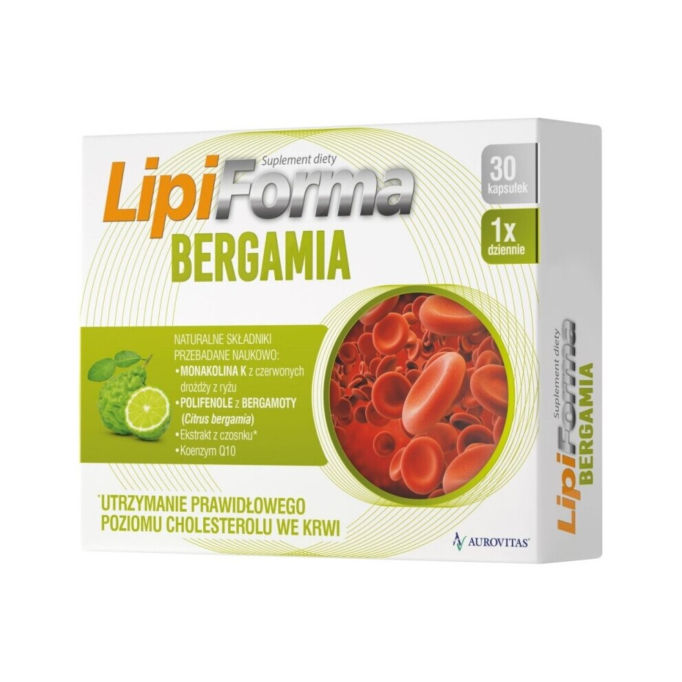 LipiForma Bergamia, 30 capsules,  weigh loss