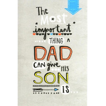 Dad From Your Son Happy Father's Day Card New Greeting Cards